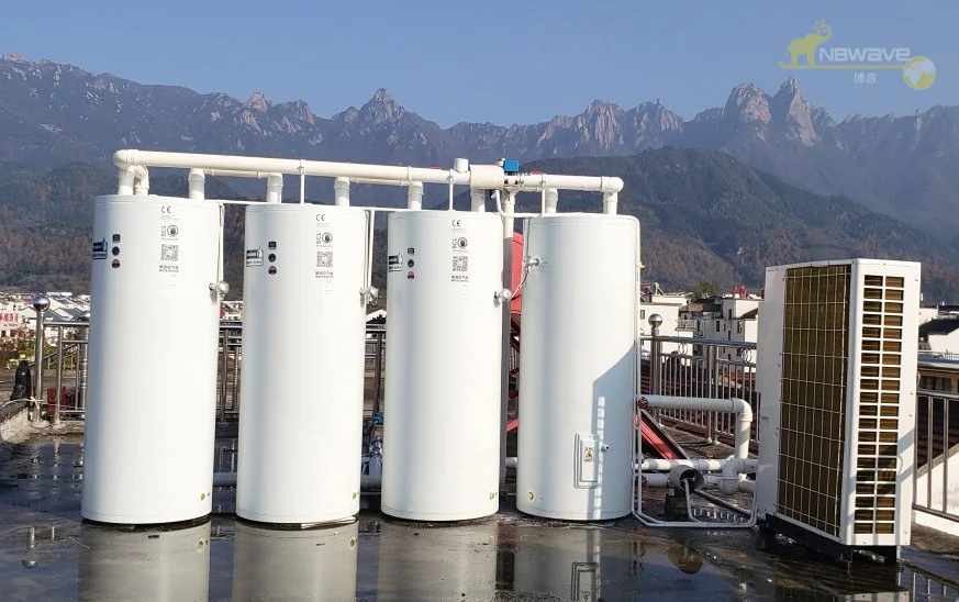 九华山大铜像自建房热水项目